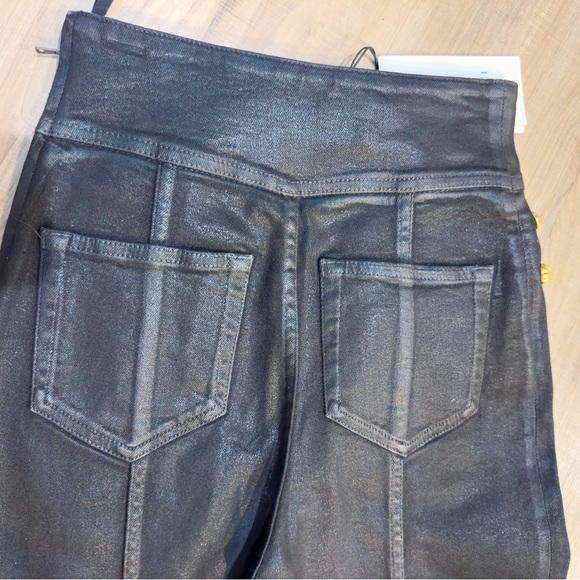 $3,500 Gucci Pants- Coated Denim - Picture 5 of 5